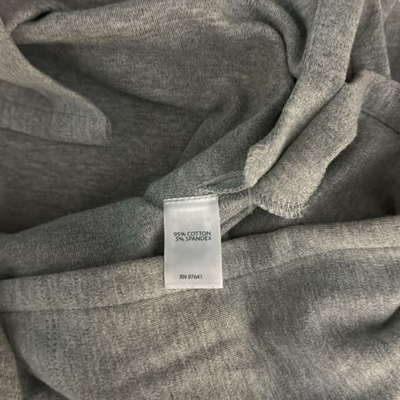 J Jill Pure Jill Gray Long Sleeve Pullover Side Slits Maxi Dress - Picture 10 of 10